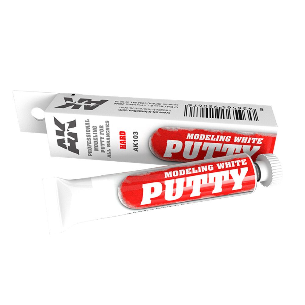 Tube mastic blanc  20ml - ak103