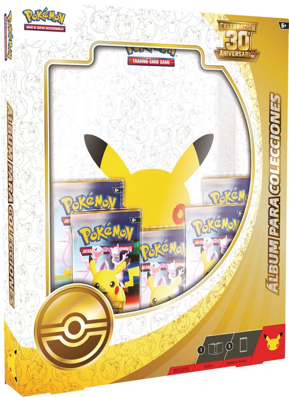 Colección con Album - 30 Aniversario Pokémon