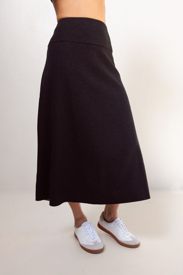 See Saw Ponte Elastic Waist Skirt SS783R