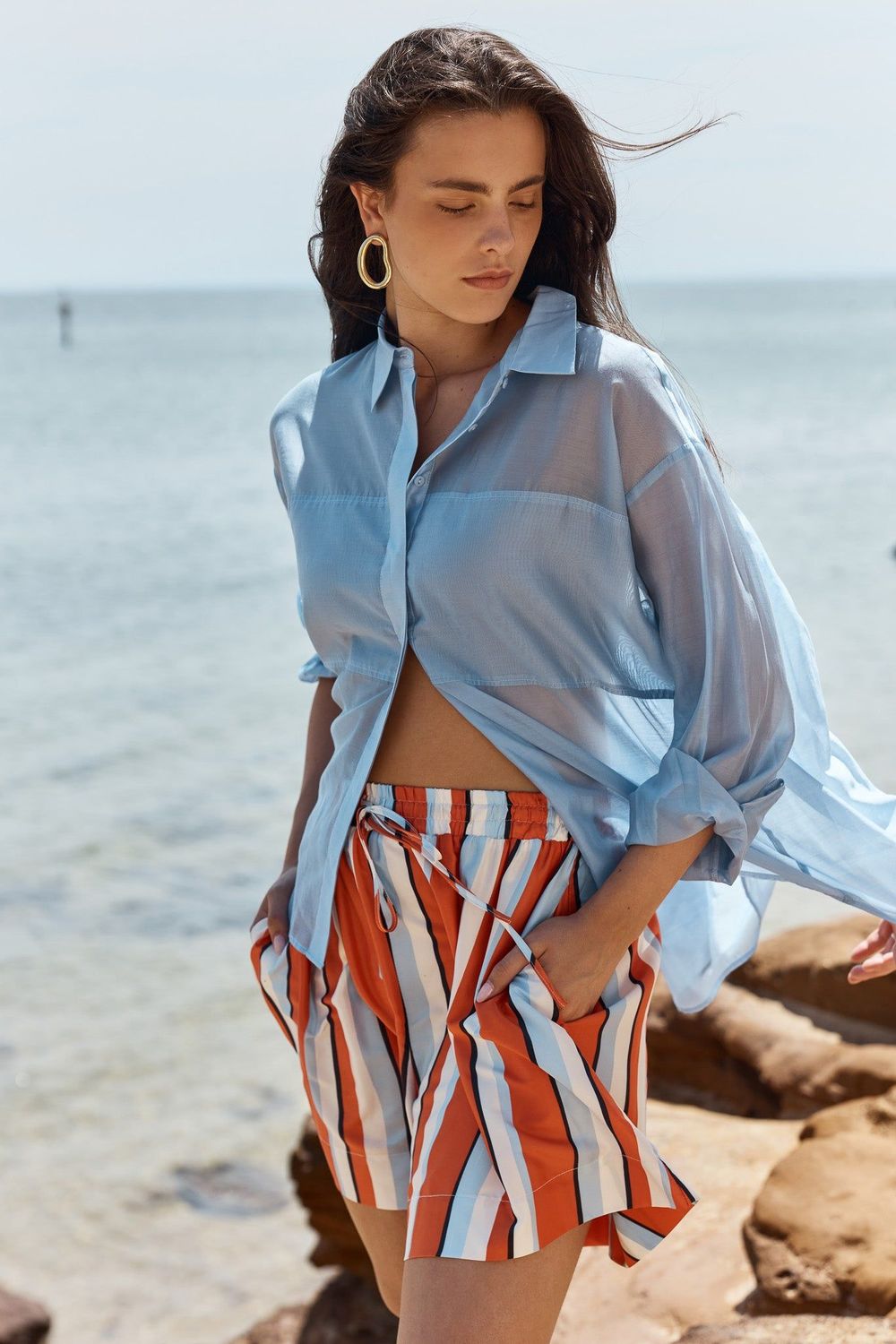 Sass Val Oversized Shirt