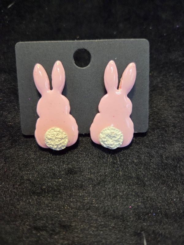 The Pastel Puff Studs