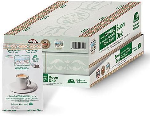 Capsula Toda Gattopardo Dolce Gusto Buon Dek - Decaffeinato 128 PZ