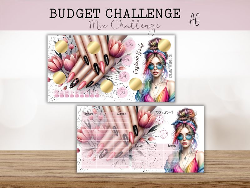 FASHION NAILS A6 Mix Challenge