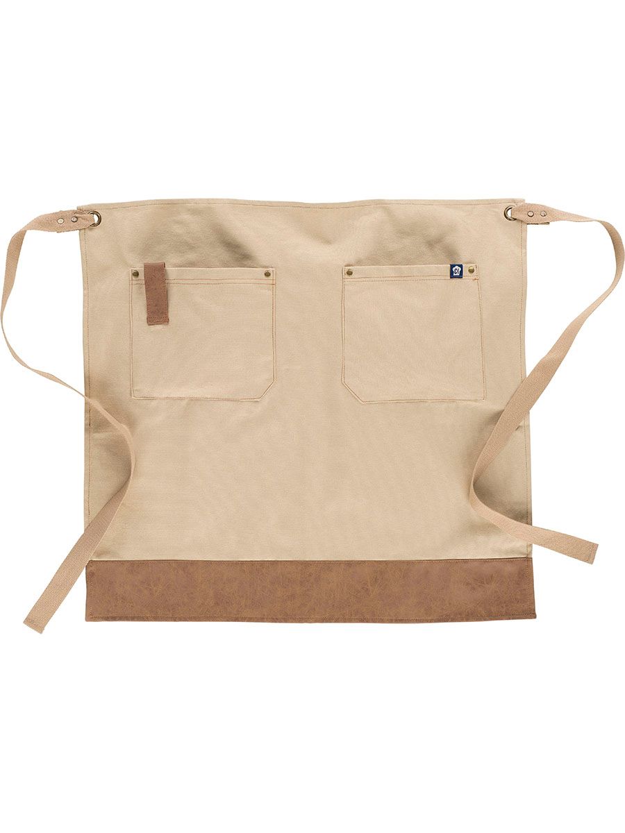 VOLLSTÄNDIGE SCHÜRZE VON BARLEY MIT KONTRASTNÄHTEN