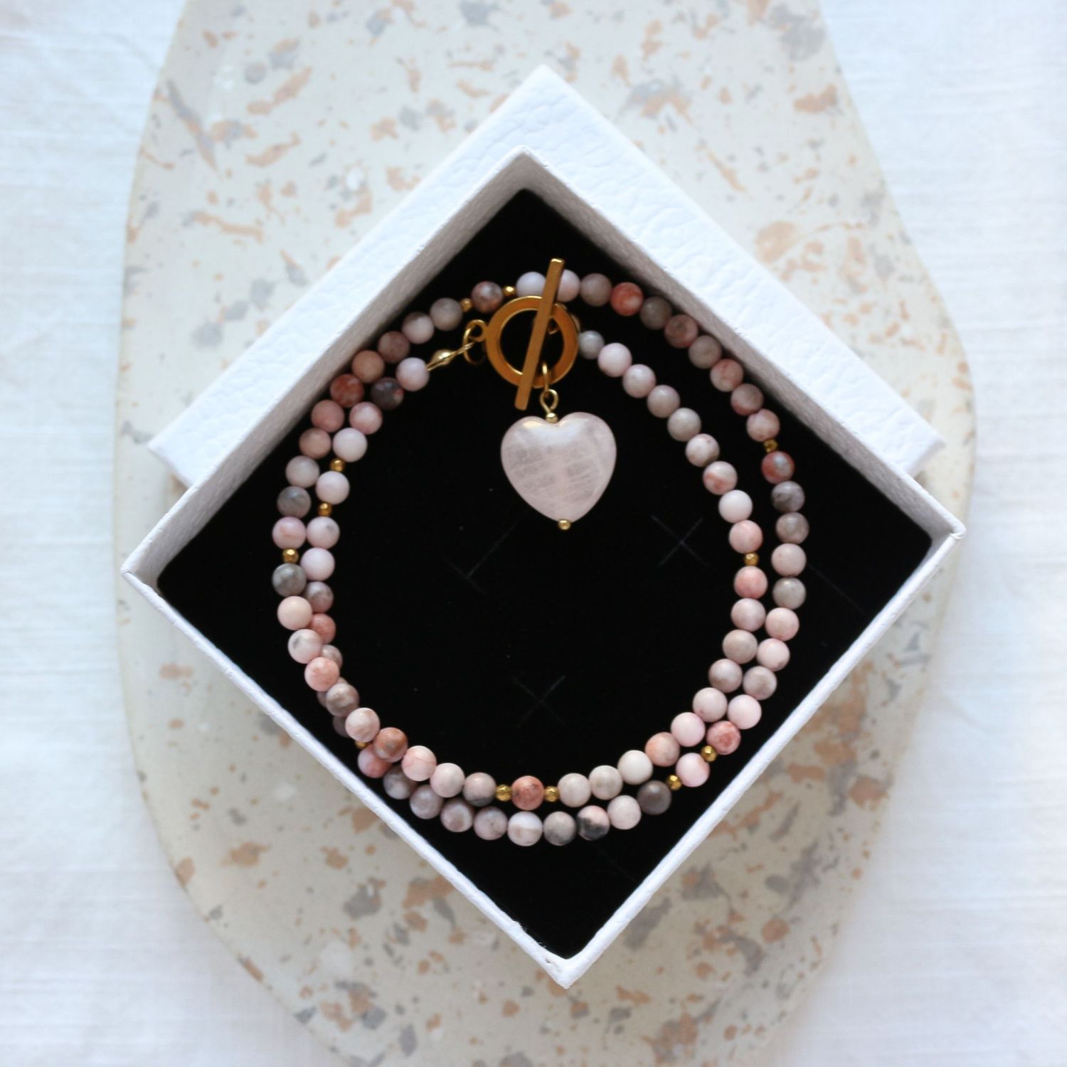 Naszyjnik Pink Pastel