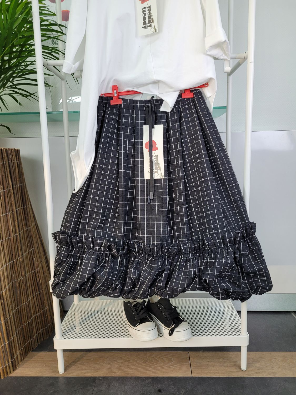 Spódnica Wendy Trendy kratka falbana