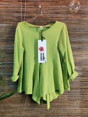 Bluzka Wendy Trendy ze szpicem limonka