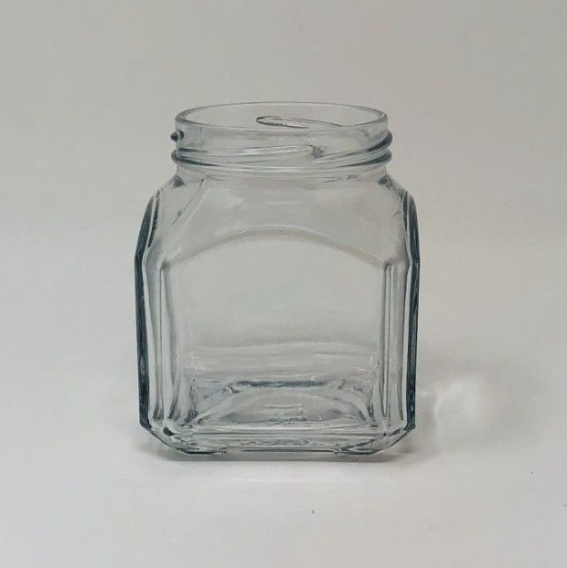 Vaso miele 250 g quadrato con capsula Vaso miele 250 g quadrato con capsula