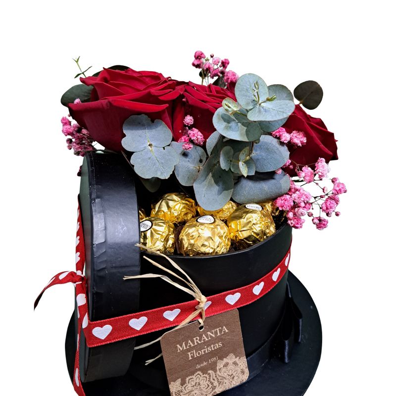 Arreglo Floral Amor & Choco