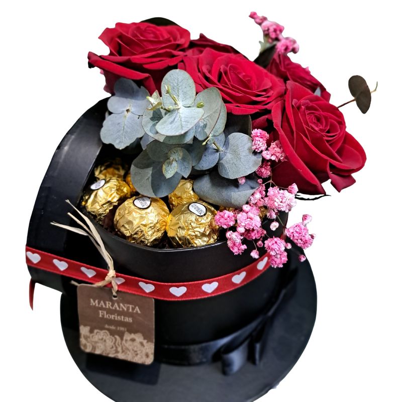 Arreglo Floral Amor & Choco