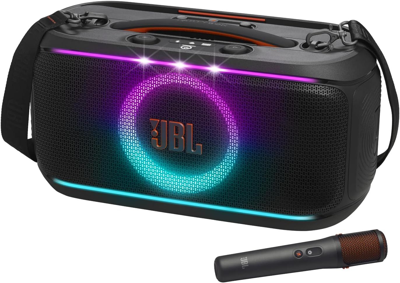 JBL PartyBox On-The-Go 2 Portable Bluetooth Party Speaker