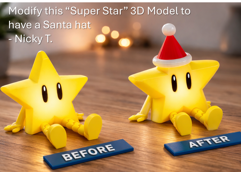 Personalized 3D Model Edit, Merge, or Redesign Service