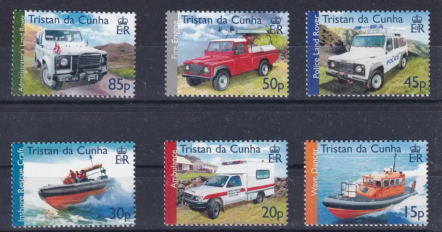 Tristan da Cunha 2007 Rescue Vehicles. UMM