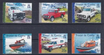 Tristan da Cunha 2007 Rescue Vehicles. UMM