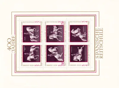 Austria 1972 Horses - The 400th Anniv of the Spanish Riding School -MNH(**) Austria 1972 Horses - The 400th Anniv of the Spanish Riding School -MNH(**)