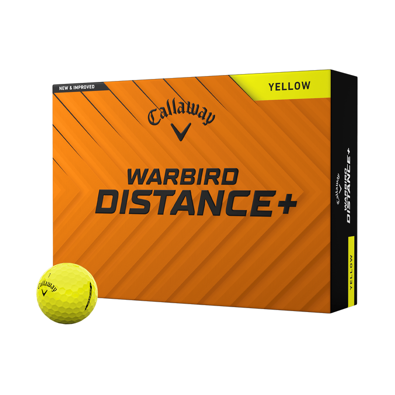 Callaway Warbird Distance+ Yellow