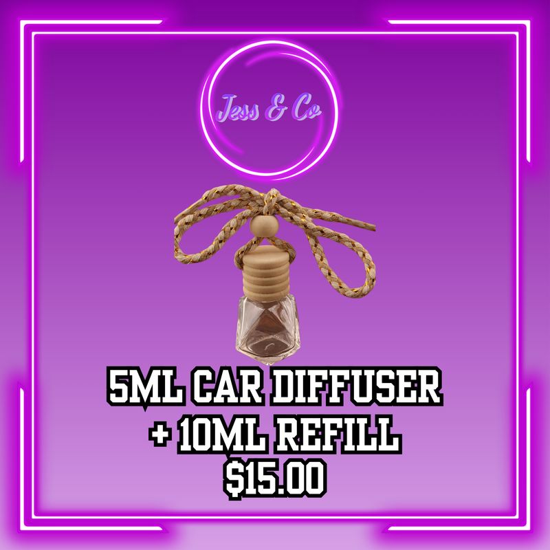 CAR DIFFUSER AND REFILL