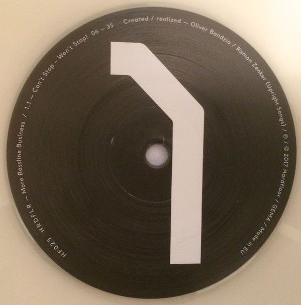 More Bassline Business - 12" Vinyl Clear Ltd