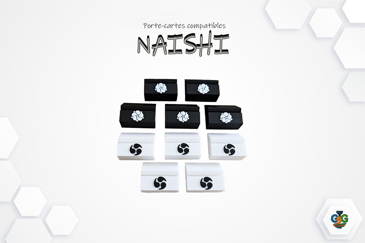Naishi - porte cartes compatible