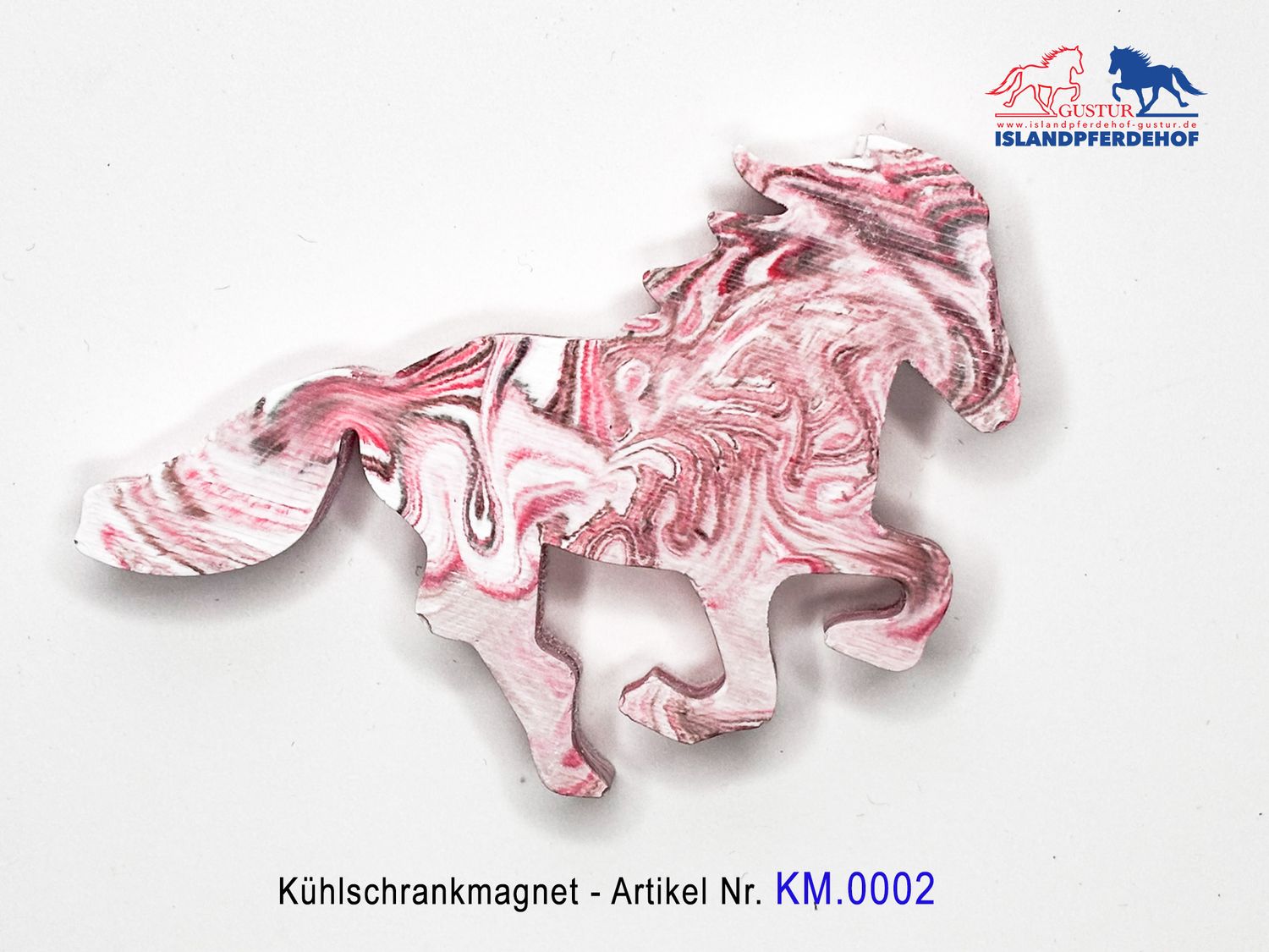Kühlschrankmagnet - Individuelle Islandpferde
