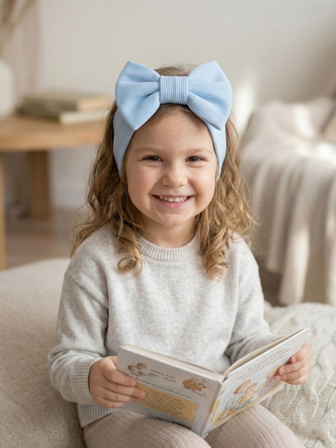 Opaska dziewczęca z kokardą – Bow Collection