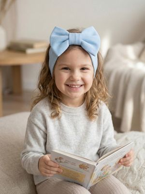 Opaska dziewczęca z kokardą – Bow Collection