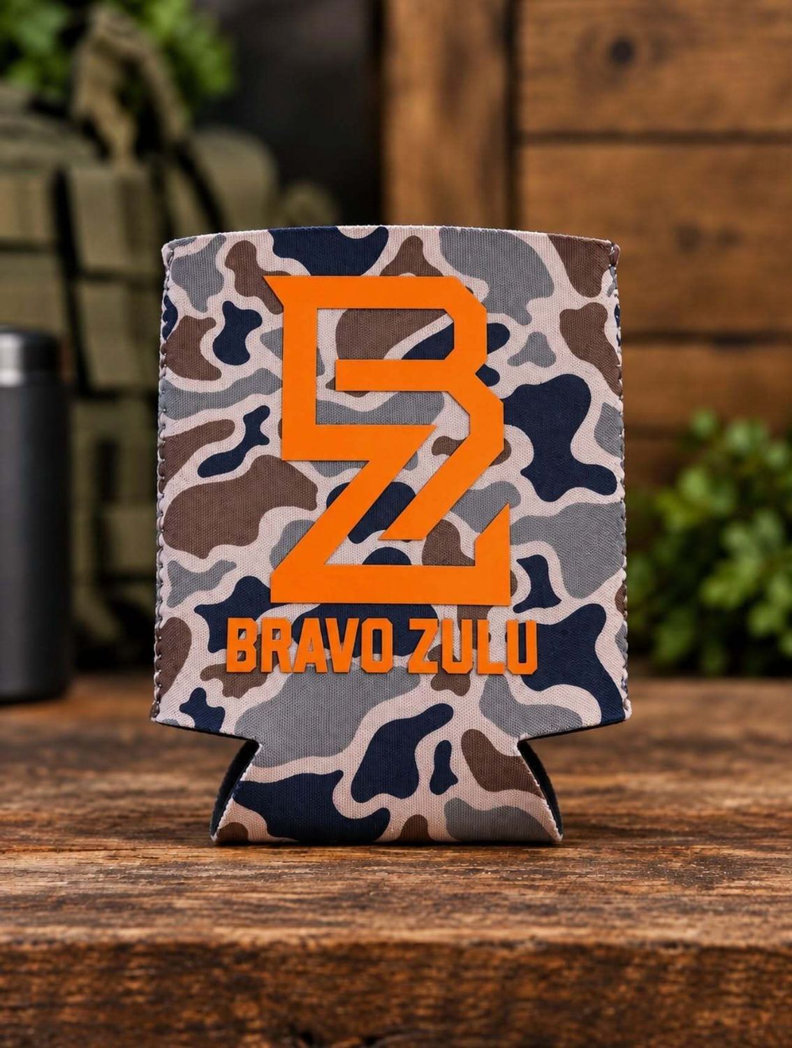Custom Printed Beverage Holders - Old School Duck Camo Custom Printed Beverage Holders - Old School Duck Camo