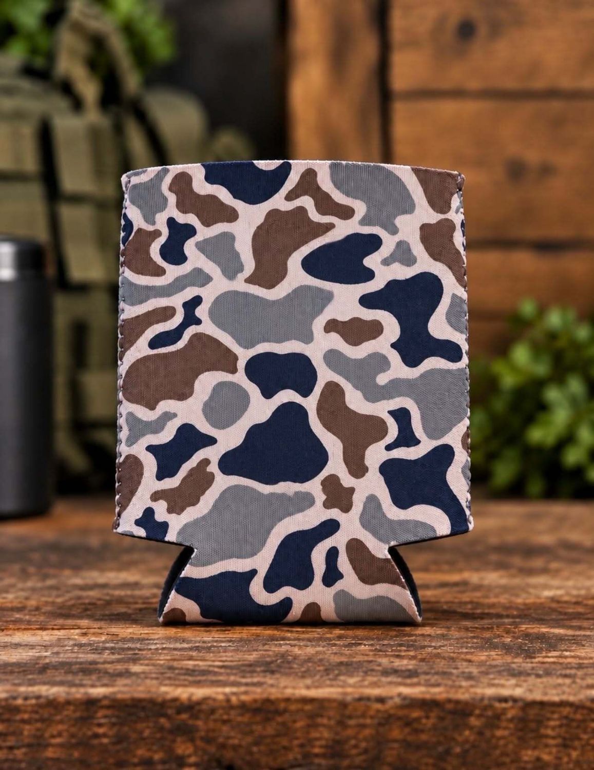 Wholesale Blank Beverage Holders - Old School Duck Camo