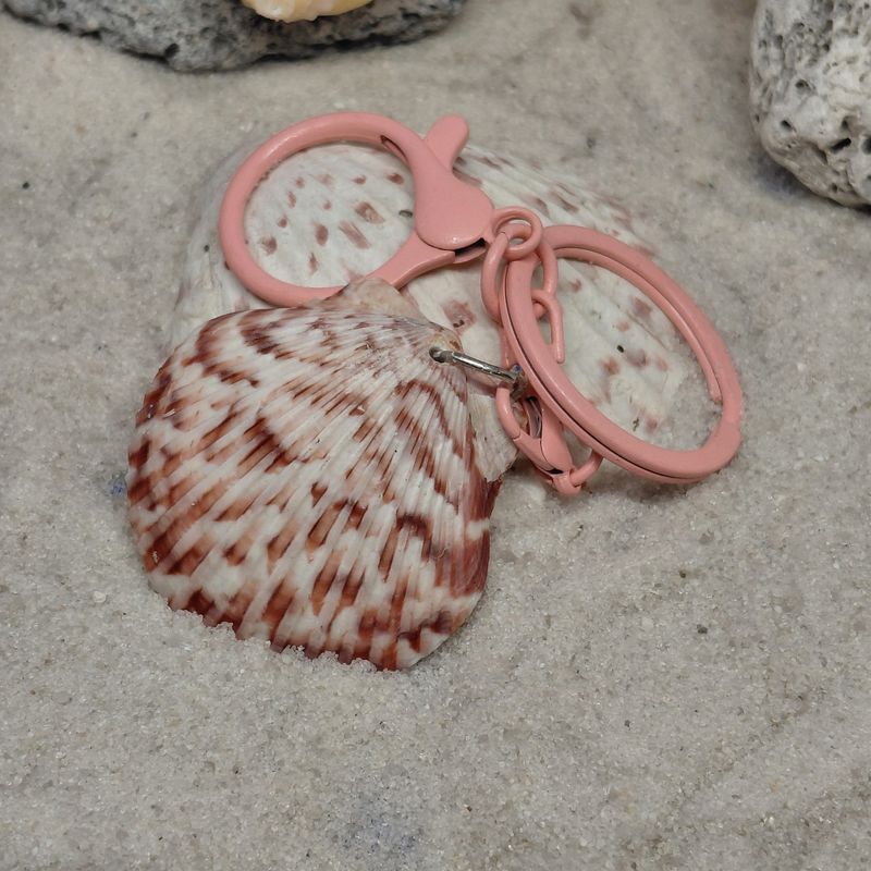 Calico Red Scallop with Beachscape