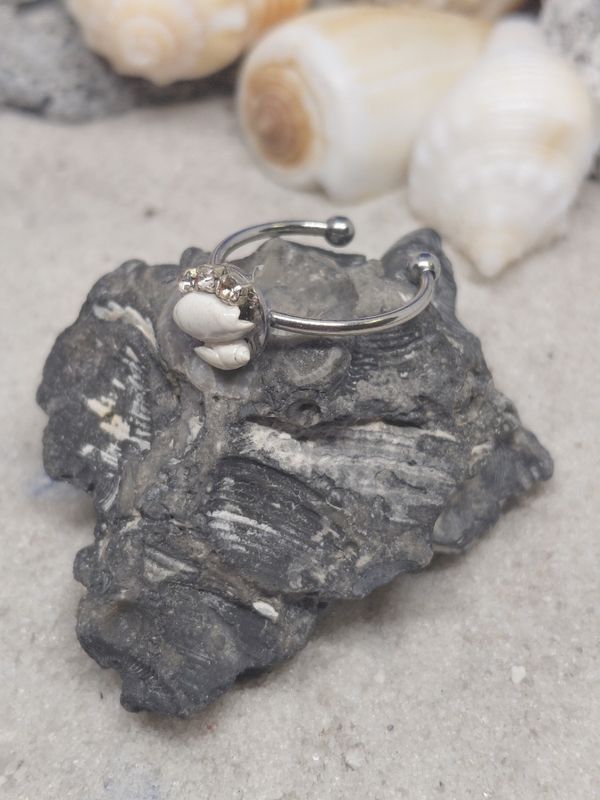 Double Juvenile Cone with Rhinestones