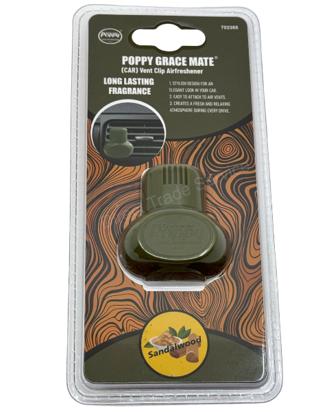 Poppy Grace Mate EVA-Lufterfrischer "Sandalwood"