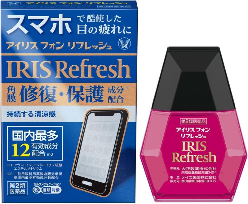 Iris Phone Refresh Eye Drops 12 mL