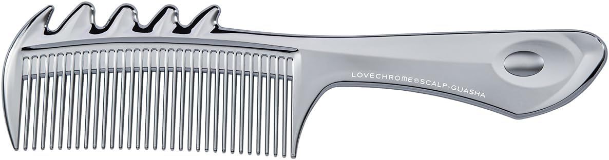 Love Chrome (R)F Scalp-Guasha Silver Love Chrome (R)F Scalp-Guasha Silver