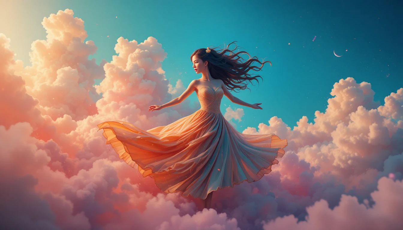 Styl cloud dancer - orientacja pozioma. Darmowa dostawa.*