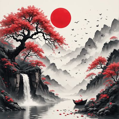 Styl japoński - kwadrat. Darmowa dostawa.*