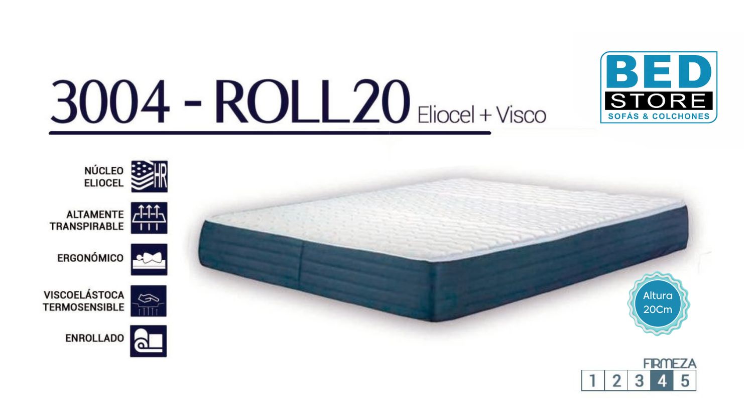 Colchón 3004 Roll 20 Colchón 3004 Roll 20