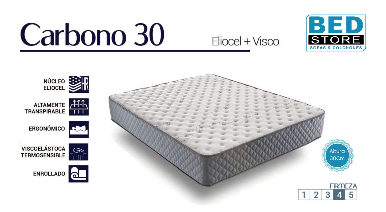 Colchón Carbono 30