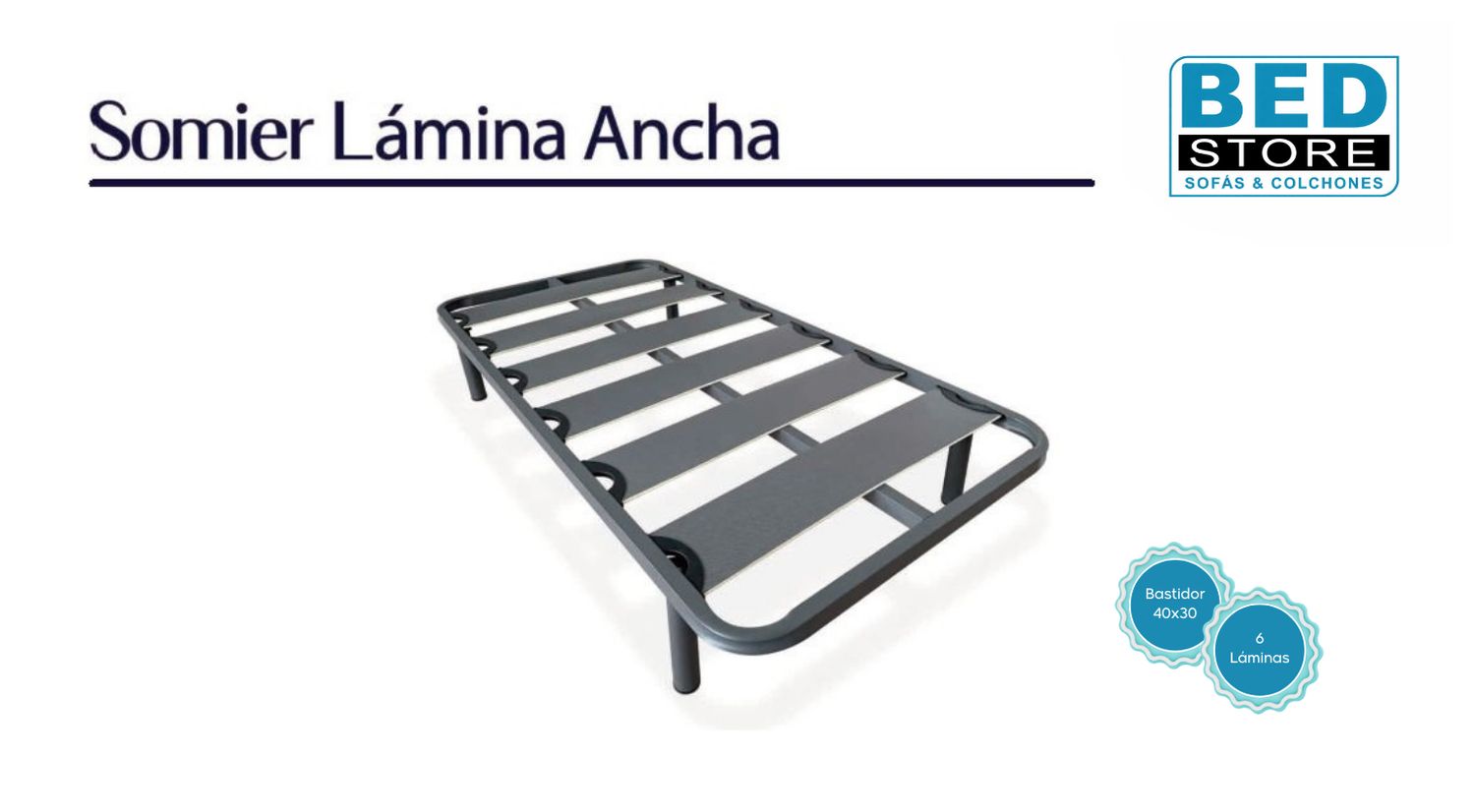 Somier Lámina Ancha