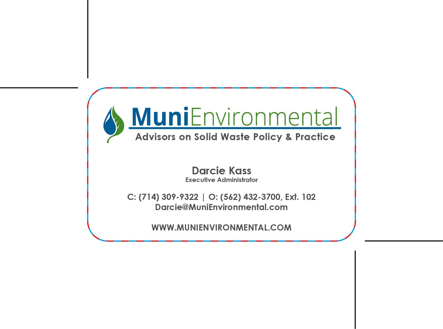 Custom Order - Muni Environmental - 1/2 Payment