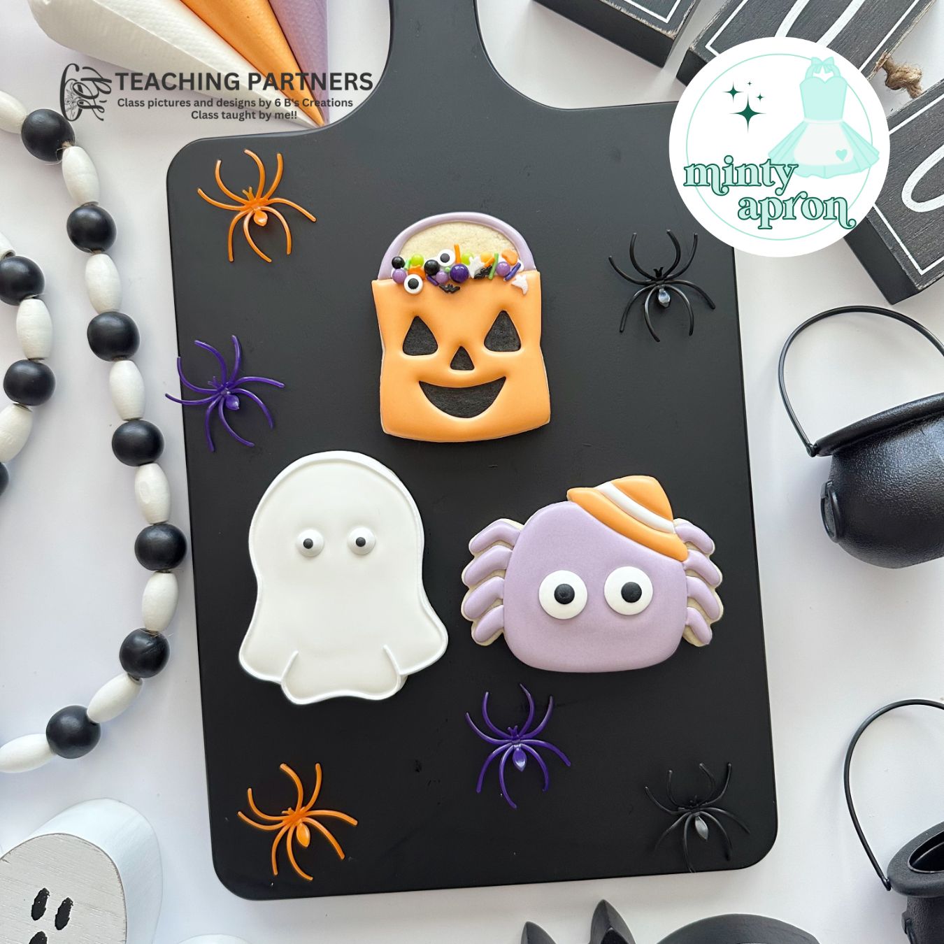 October 28 | Parent + Child Halloween Cookie Decorating Class October 28 | Parent + Child Halloween Cookie Decorating Class