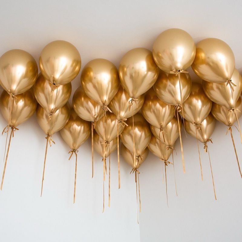 Chrome Latex loose Helium Balloon