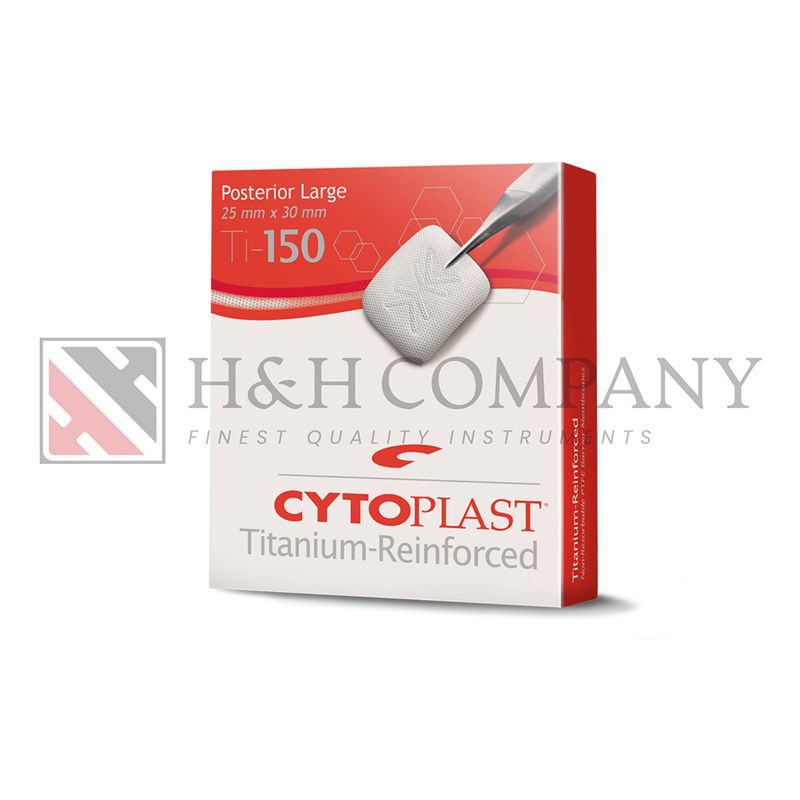 Cytoplast™ Ti-150 Titanium-Reinforced Non-Resorbable High-Density PTFE Membranes