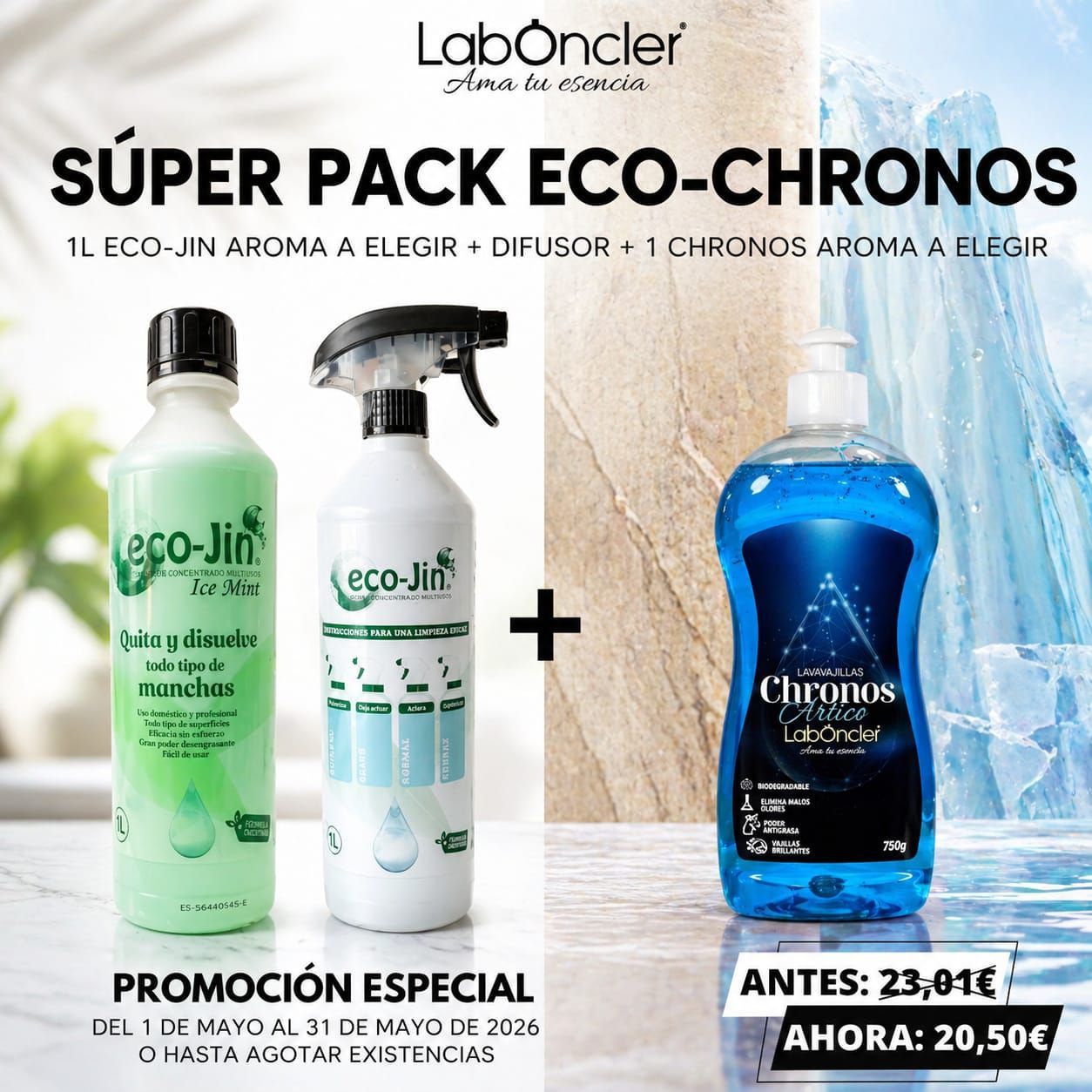 Súper Pack Eco-Chronos
