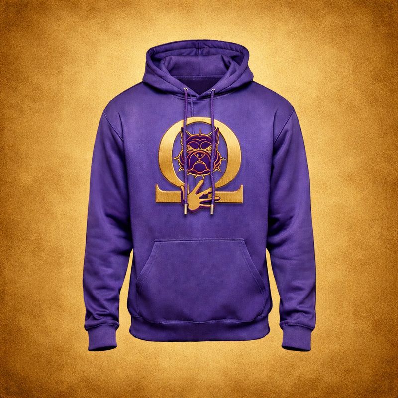 5 Dawg Hoodie (remix) - Purple