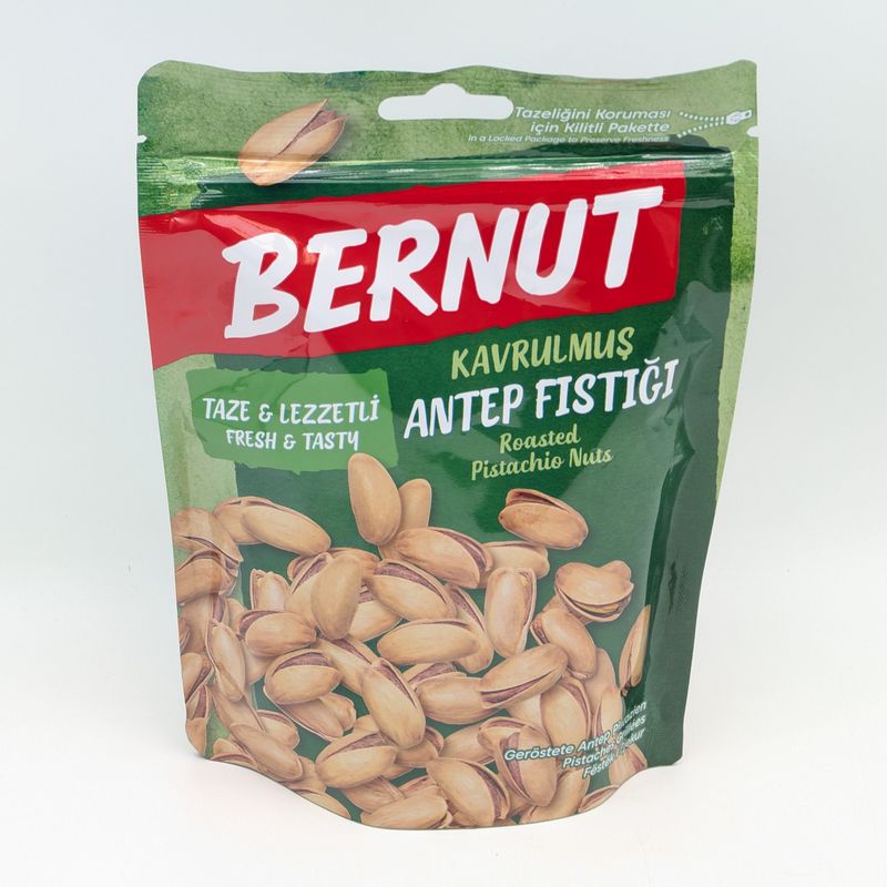 BERNUT Roasted Pistachios - Kavrulmus Antep Fistigi 150g