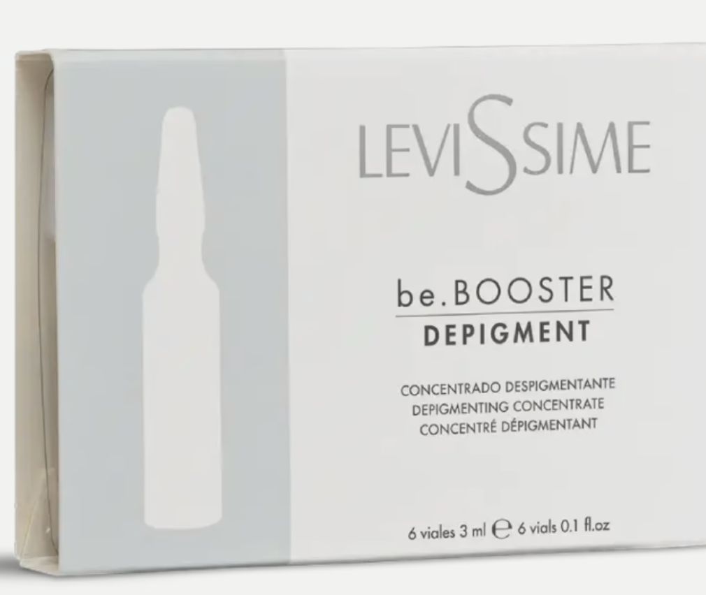LEVISSIME Be Booster 祛斑精華液安瓶 6 x 3 毫升 有效對抗色素斑、黃褐斑和老人斑