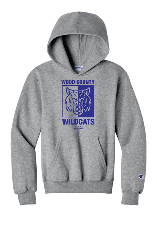 Wildcats- YOUTH Champion Hooded Sweatshirt