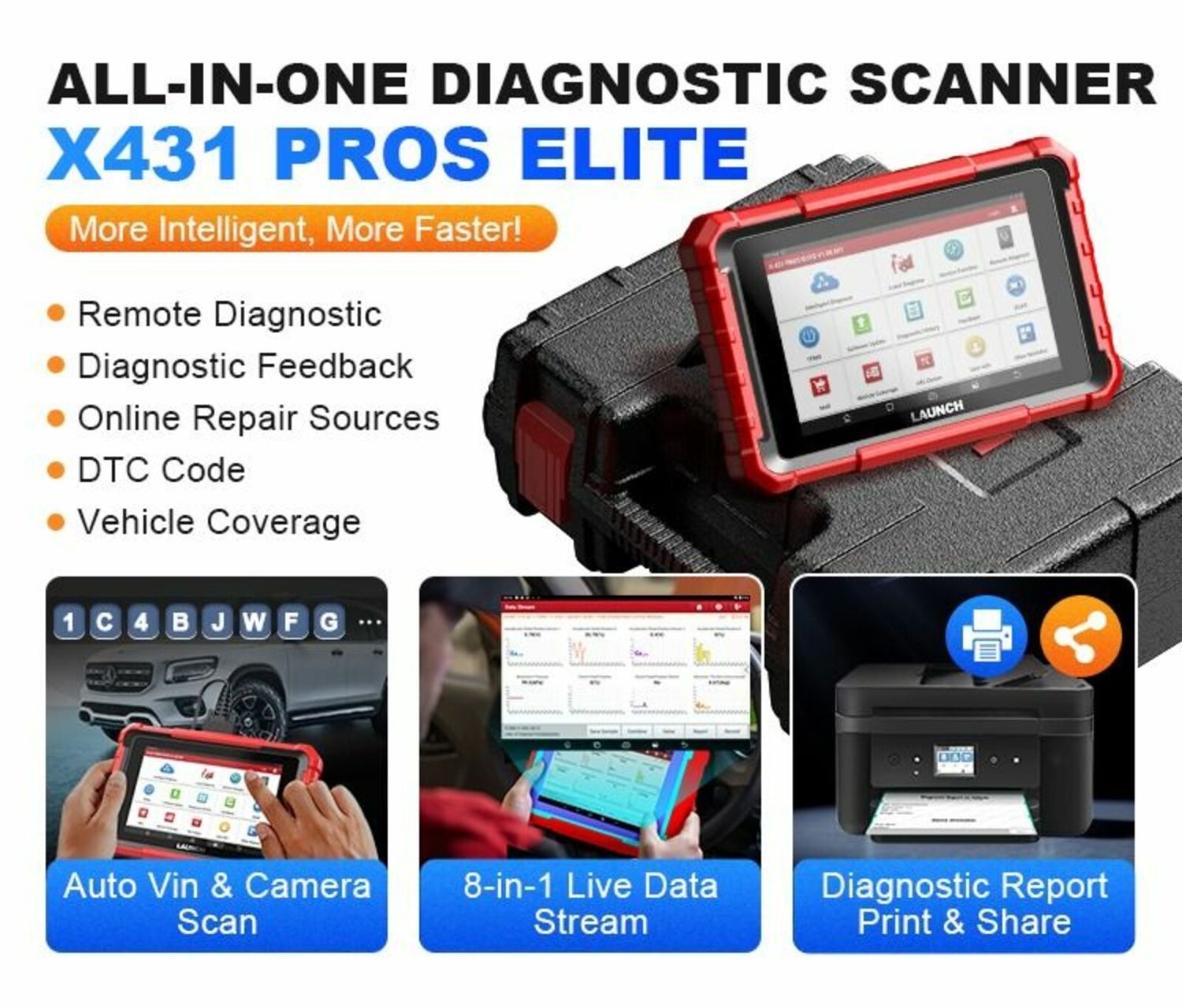 Launch X431 PROS Elite Scanner