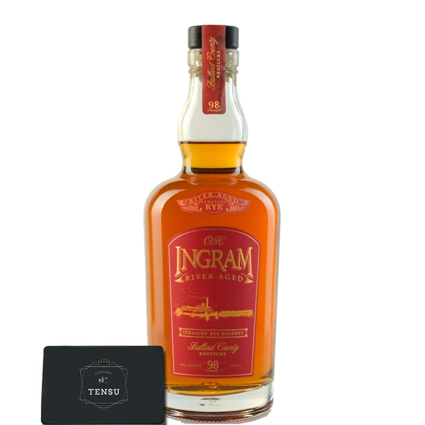 Ingram River Aged 98 Proof Straight Rye Whisky (2025) 49.0 "OB"