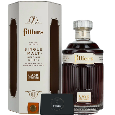 Filliers Cask Strength Belgian Single Malt Whisky (Batch N°002) 1st Fill PX Sherry Cask 58.5 "OB"